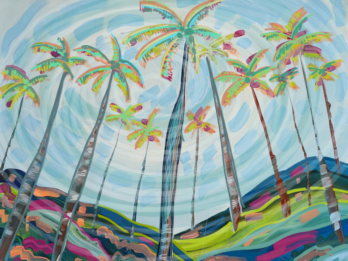 Colombia - Palm Trees