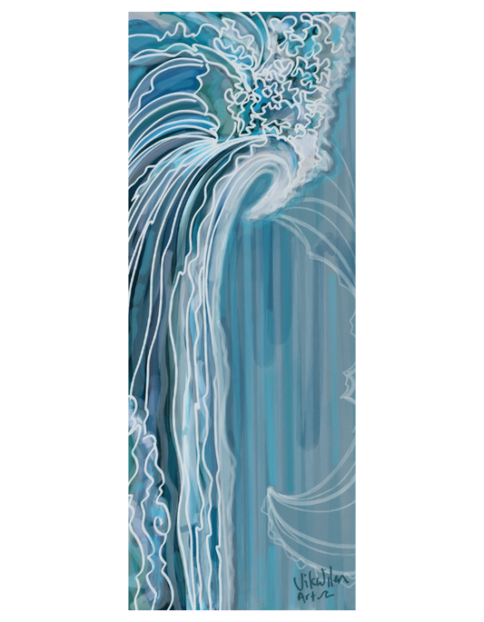 Surf Swell Yoga Mat