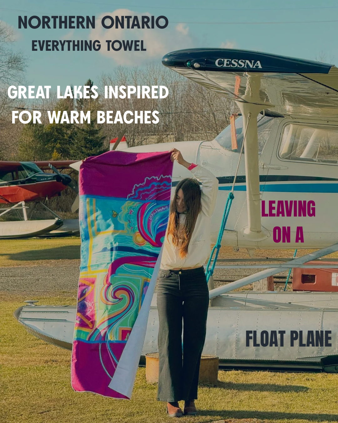 Wilder Travel Towel – Vik Wilen Art
