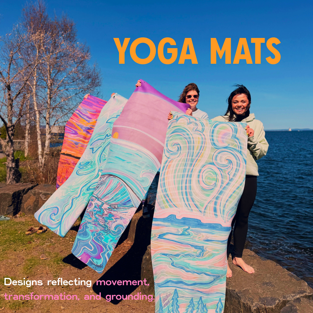 Sleeping Giant Yoga Mat – Vik Wilen Art