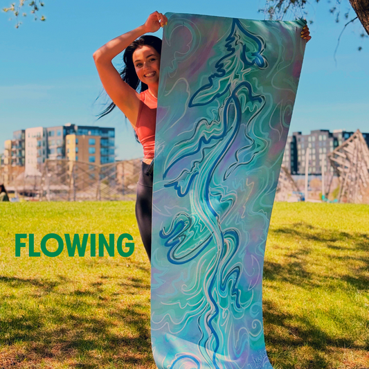 Flowing Yoga Mat