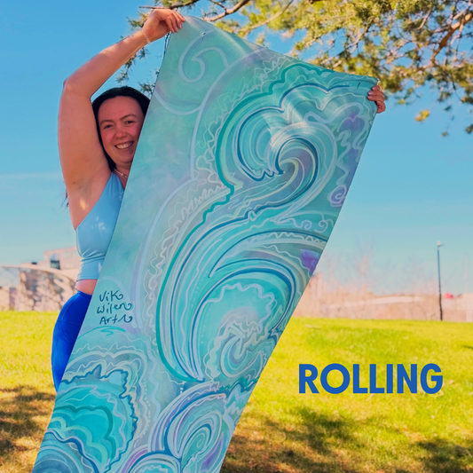 Rolling Yoga Mat