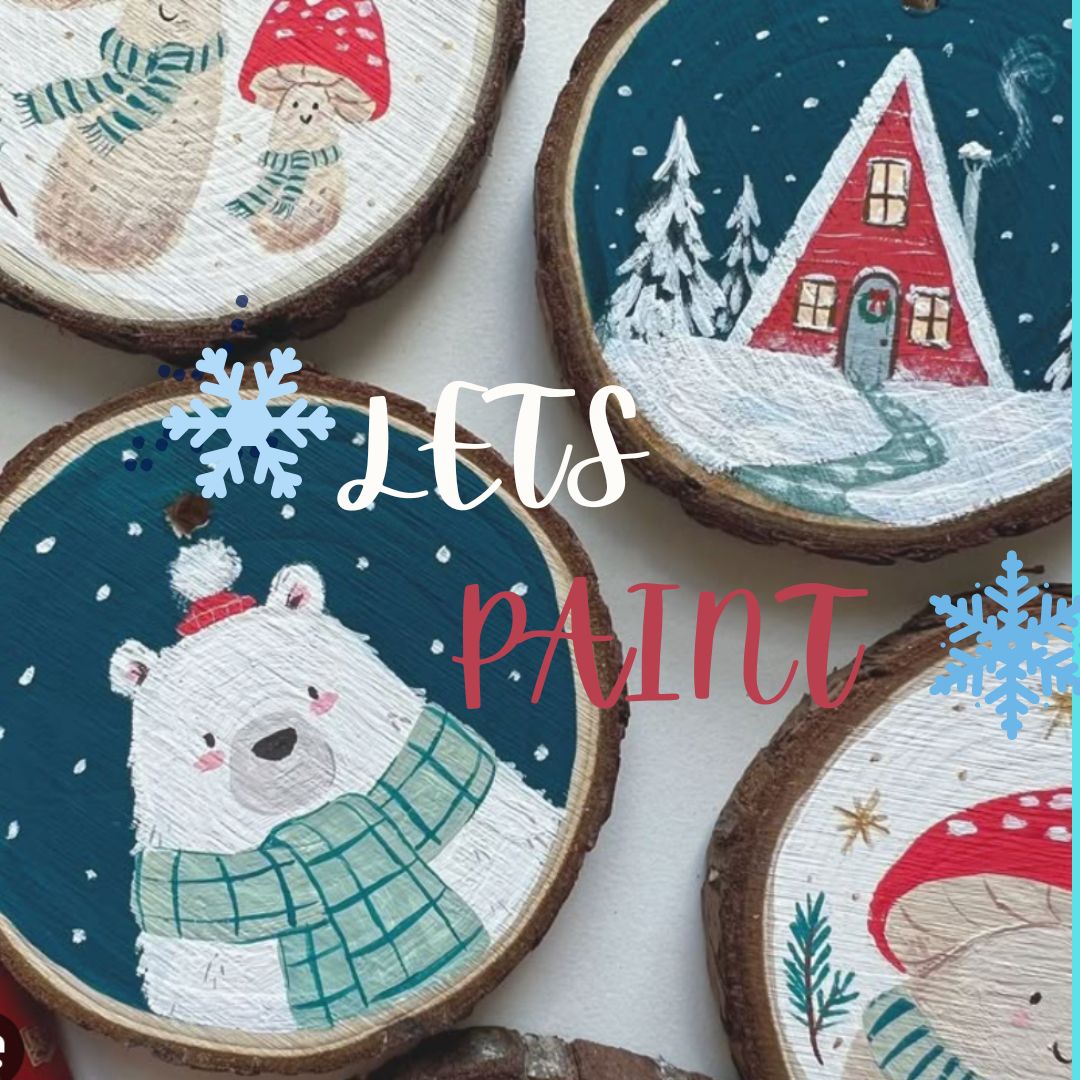Holiday Ornament Painting Workshop - SOLD OUT