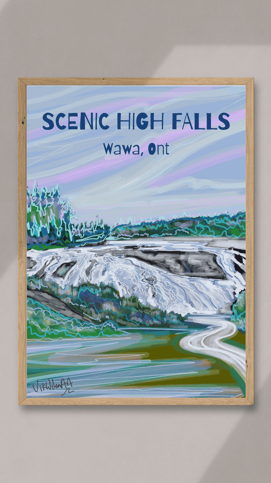 Scenic High Falls - Ontario
