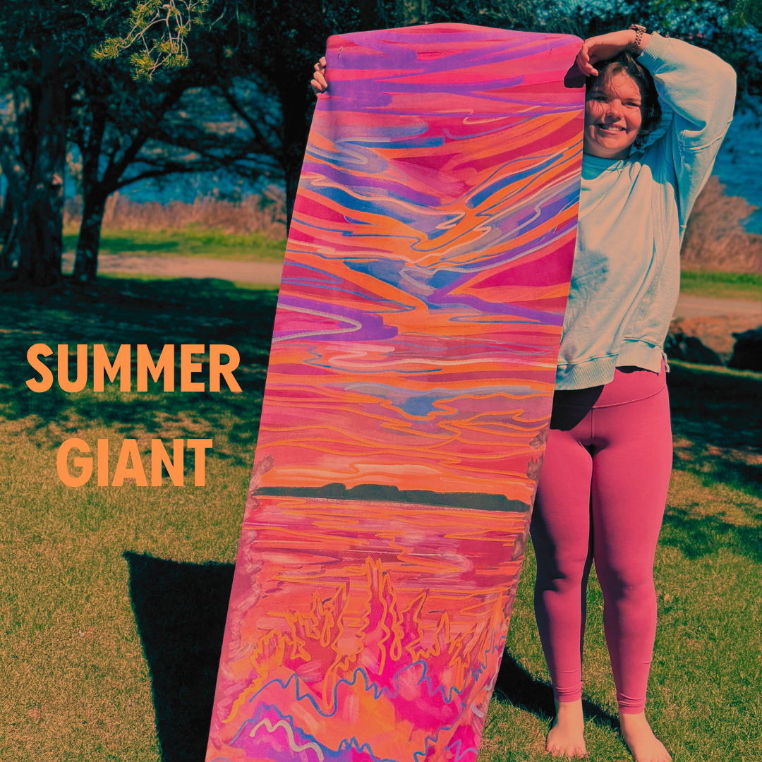 Summer Giant Yoga Mat – Vik Wilen Art