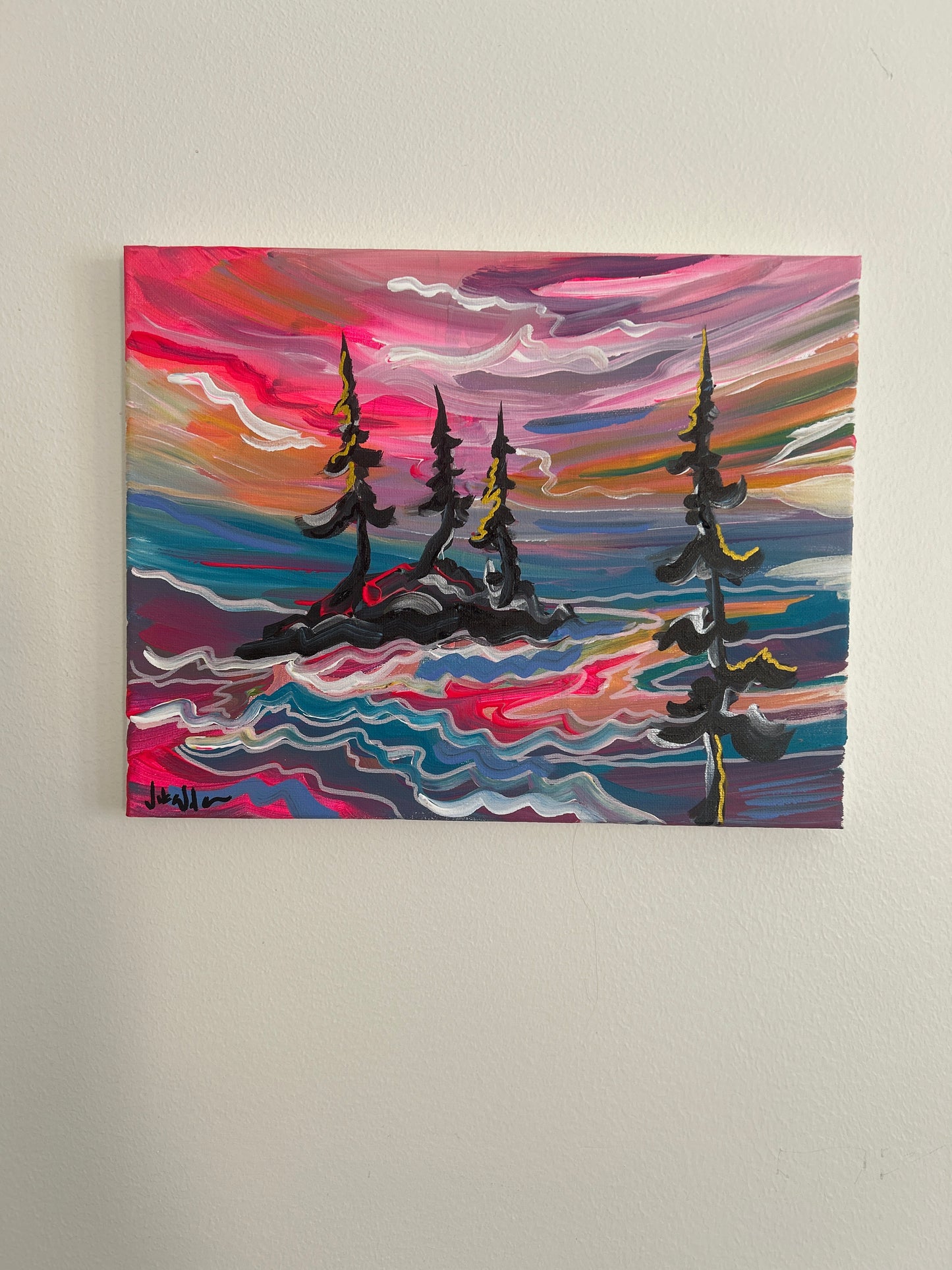 Aligned - 11x14” Original
