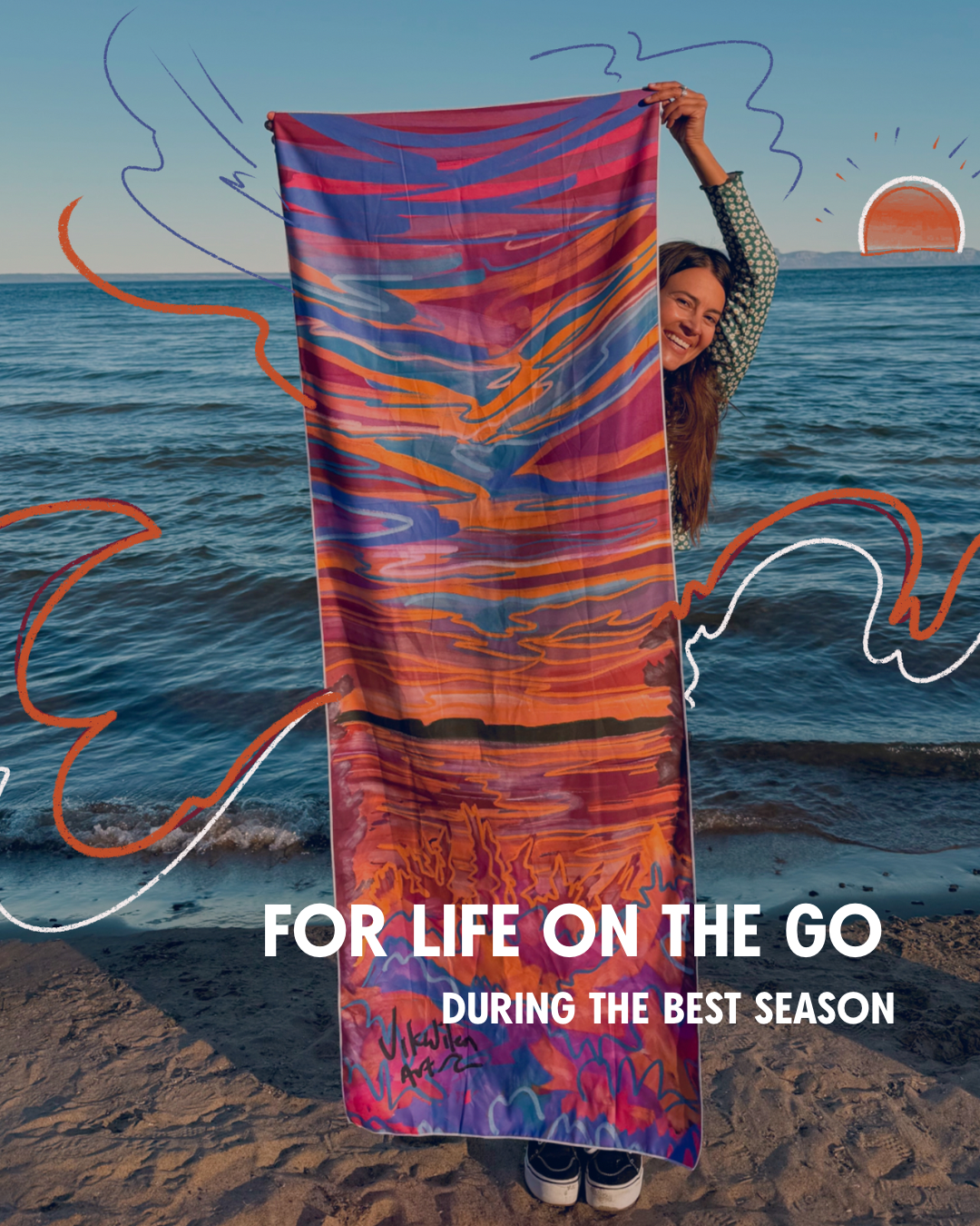 Summer Giant Travel Towel