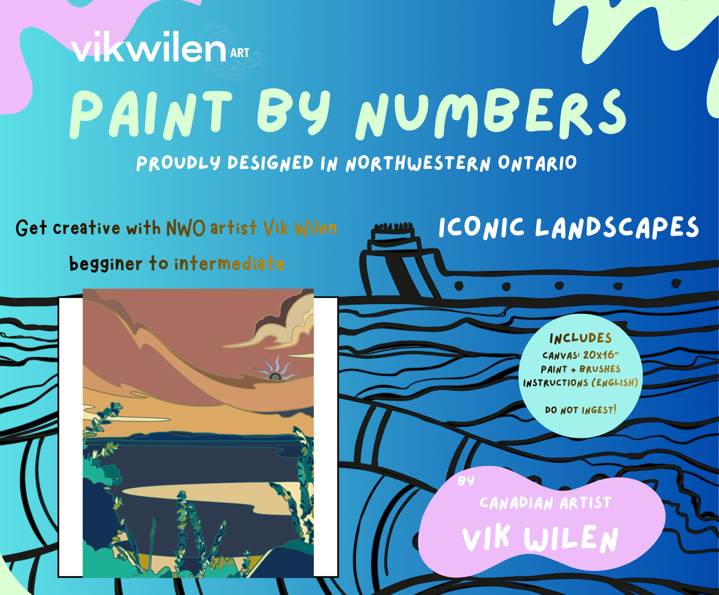 Paint by Numbers - The Marina