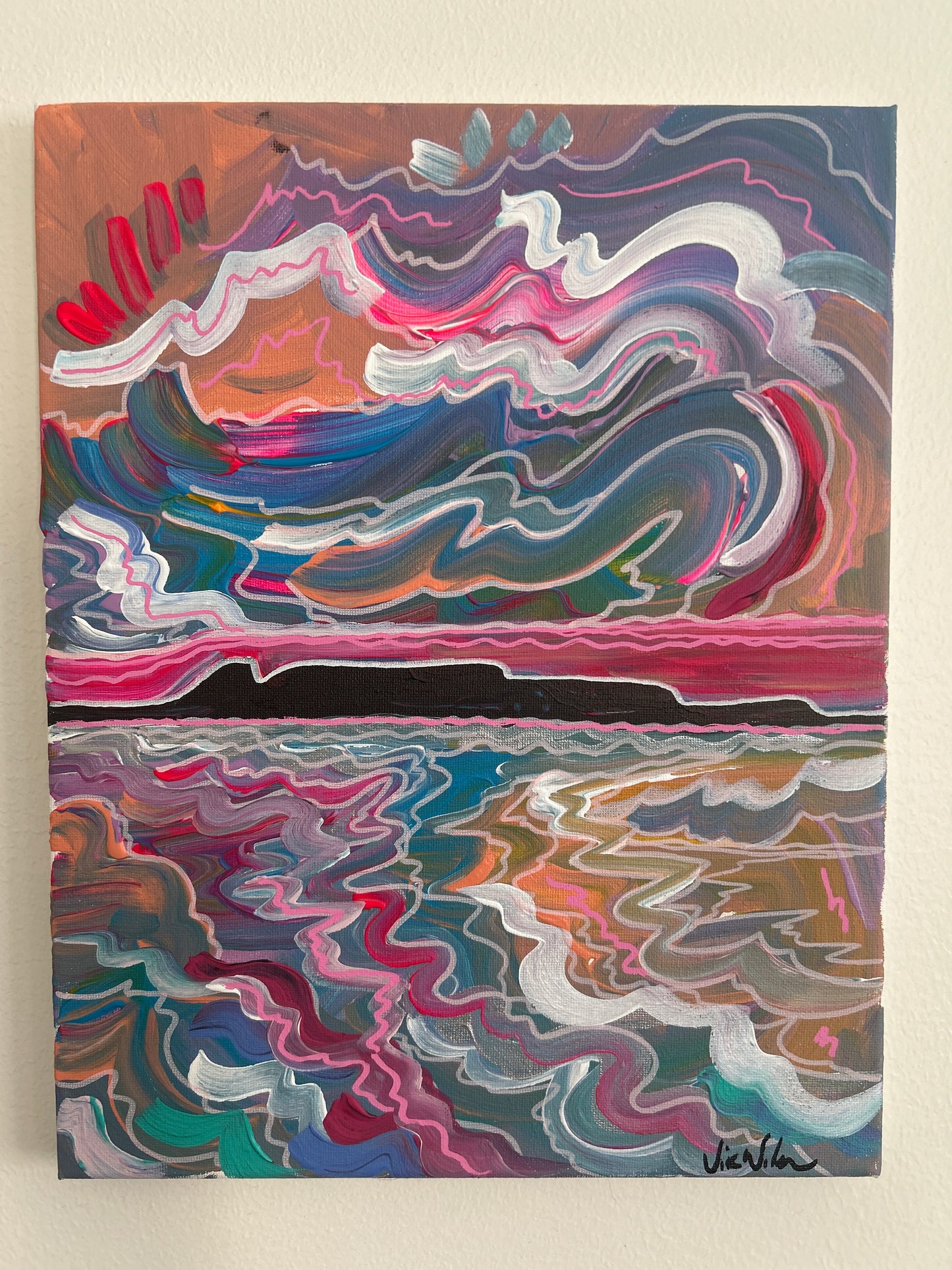 Wild Hearted - 11x14” Original