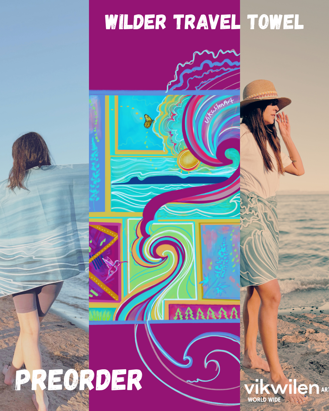 PREORDER Wilder Travel Towel