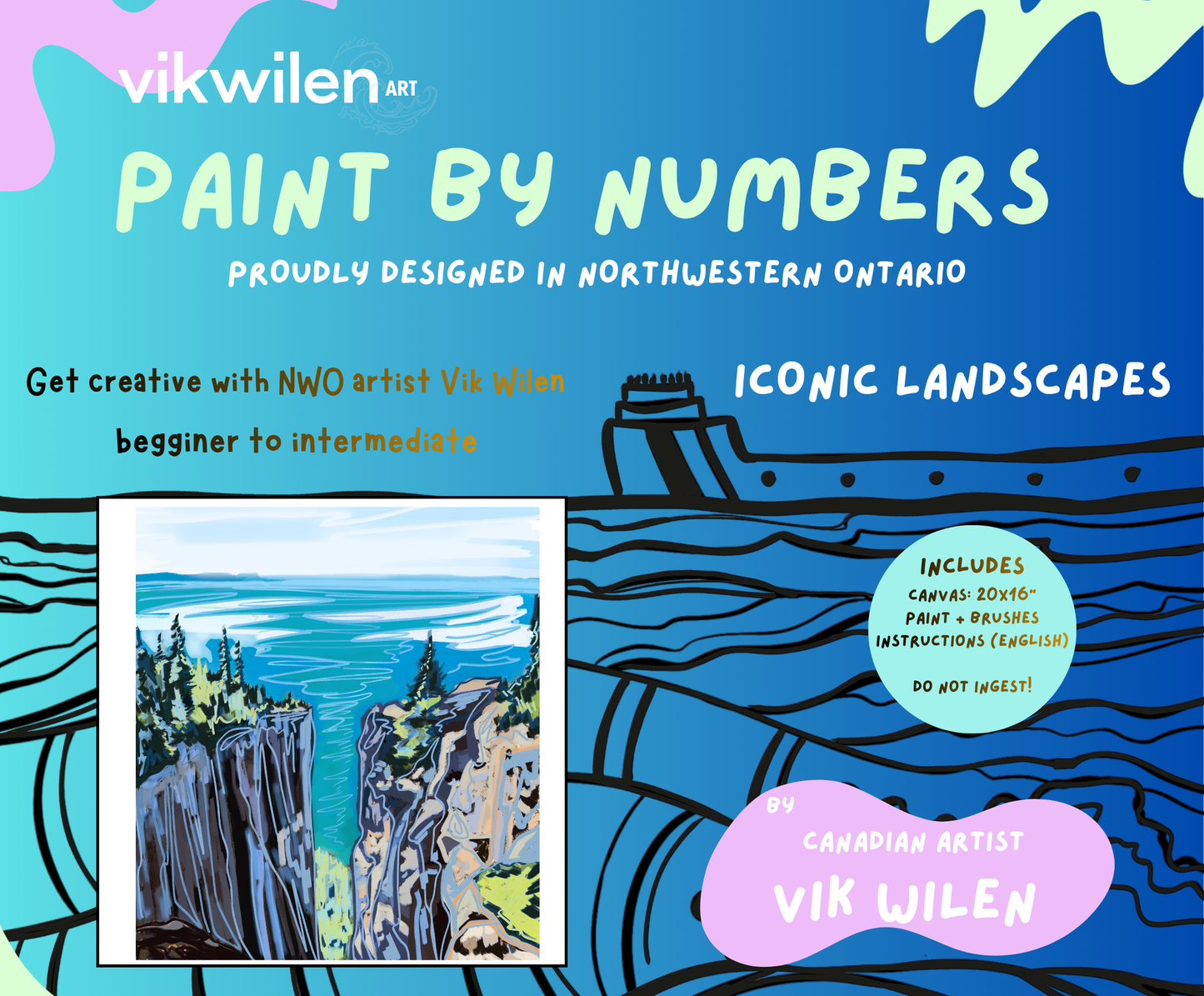 Paint by Numbers - Top of the Giant