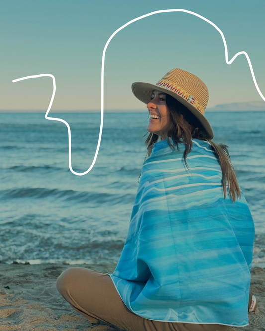 Surf Swell Travel Towel
