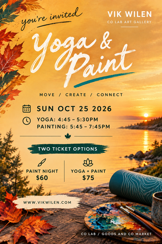 Yoga & Paint - SUN OCT 25