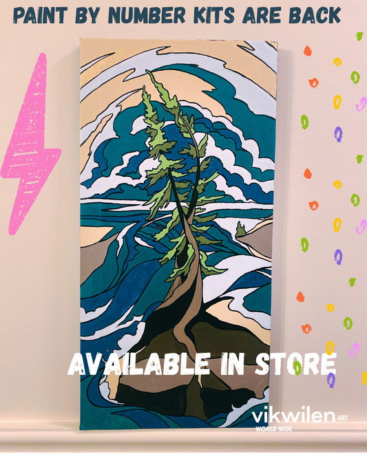 INTERTWINED Paint by Numbers Kit