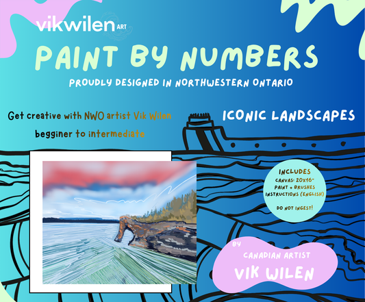 Paint by Numbers - The Lions Head