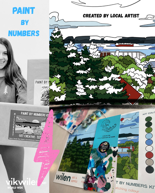 PREORDER- Hillcrest Park Paint by Numbers Kit