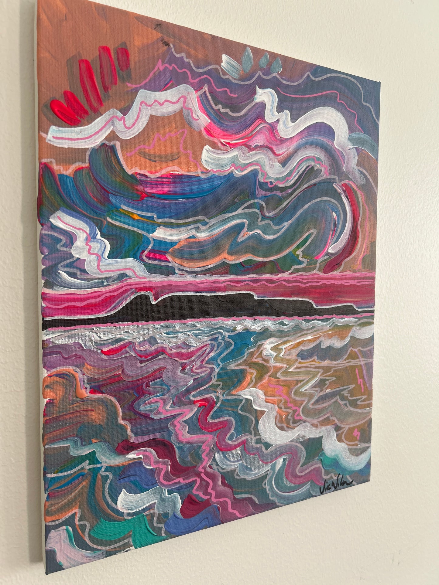 Wild Hearted - 11x14” Original