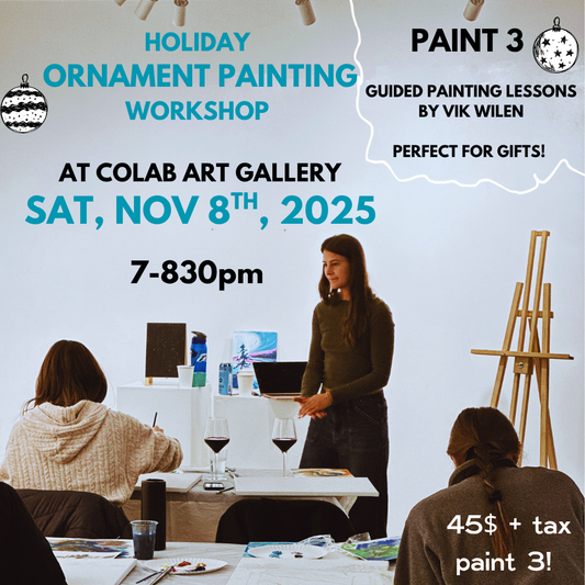 Holiday Ornament Painting Workshop - SOLD OUT