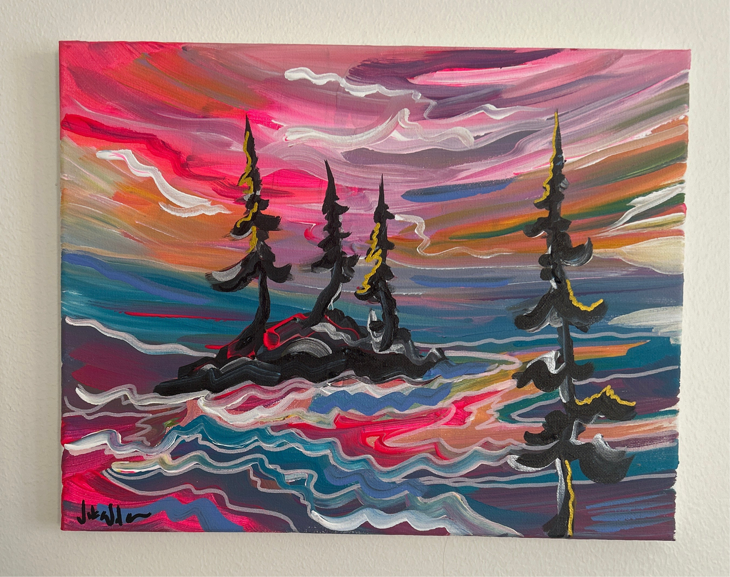Aligned - 11x14” Original