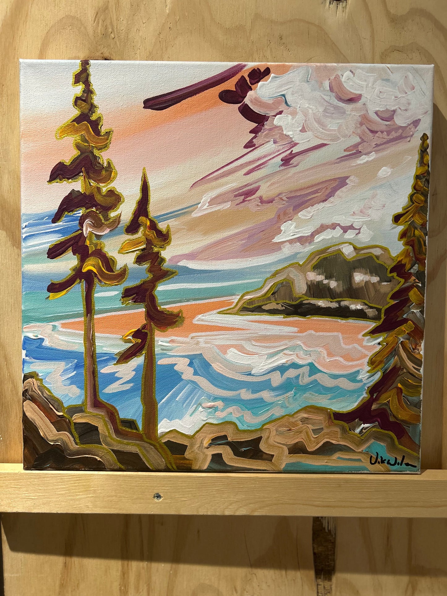 Evolving- 12x12” Original