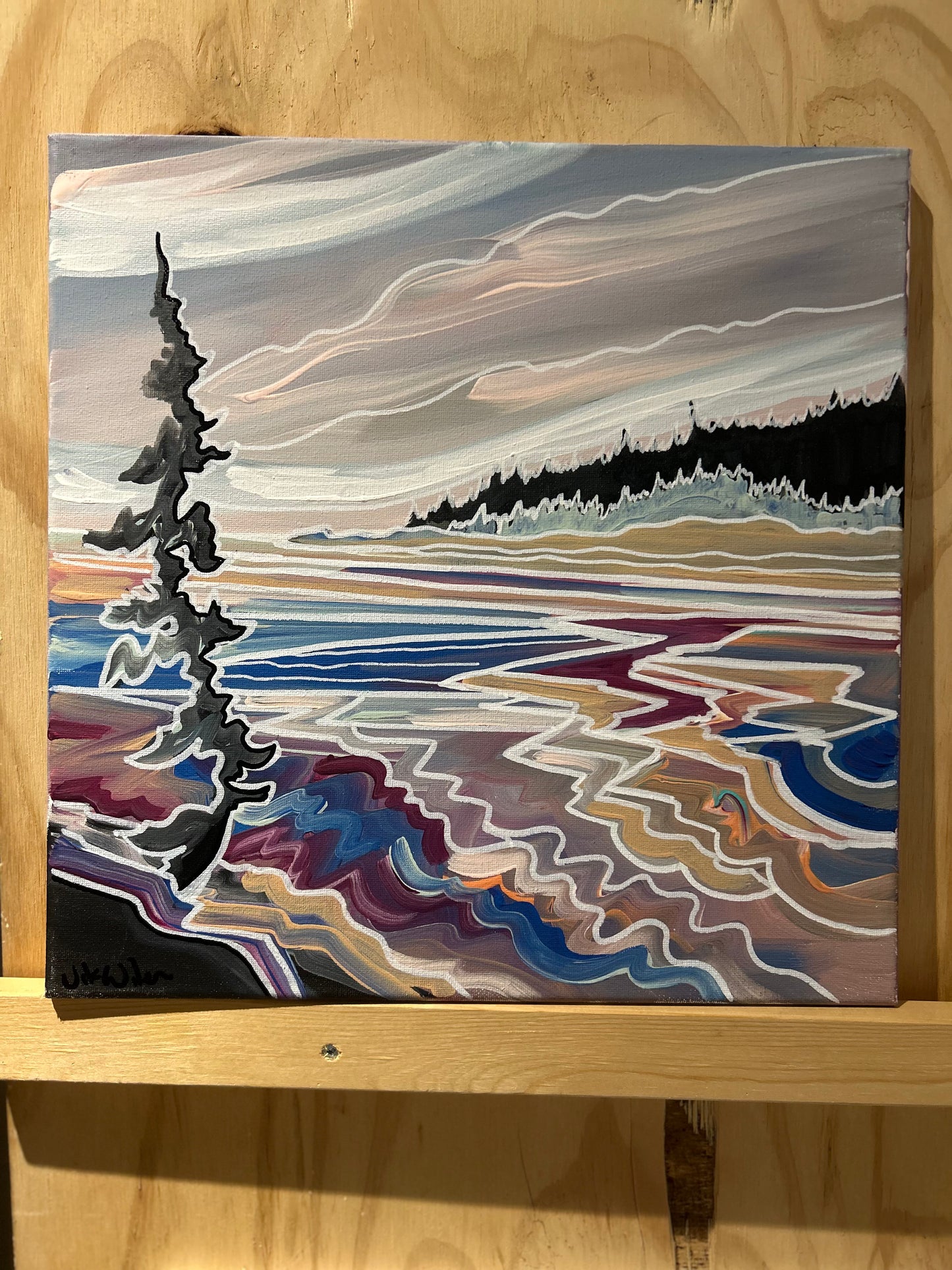 Lakeshore Days - 12x12”