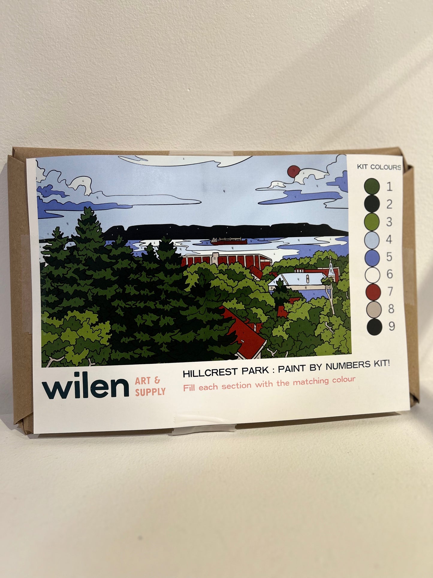 Hillcrest Park Paint by Numbers Kit - 8x12"