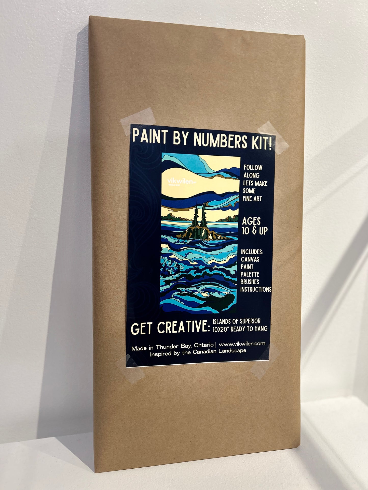 Indigo Islands Paint by Numbers Kit