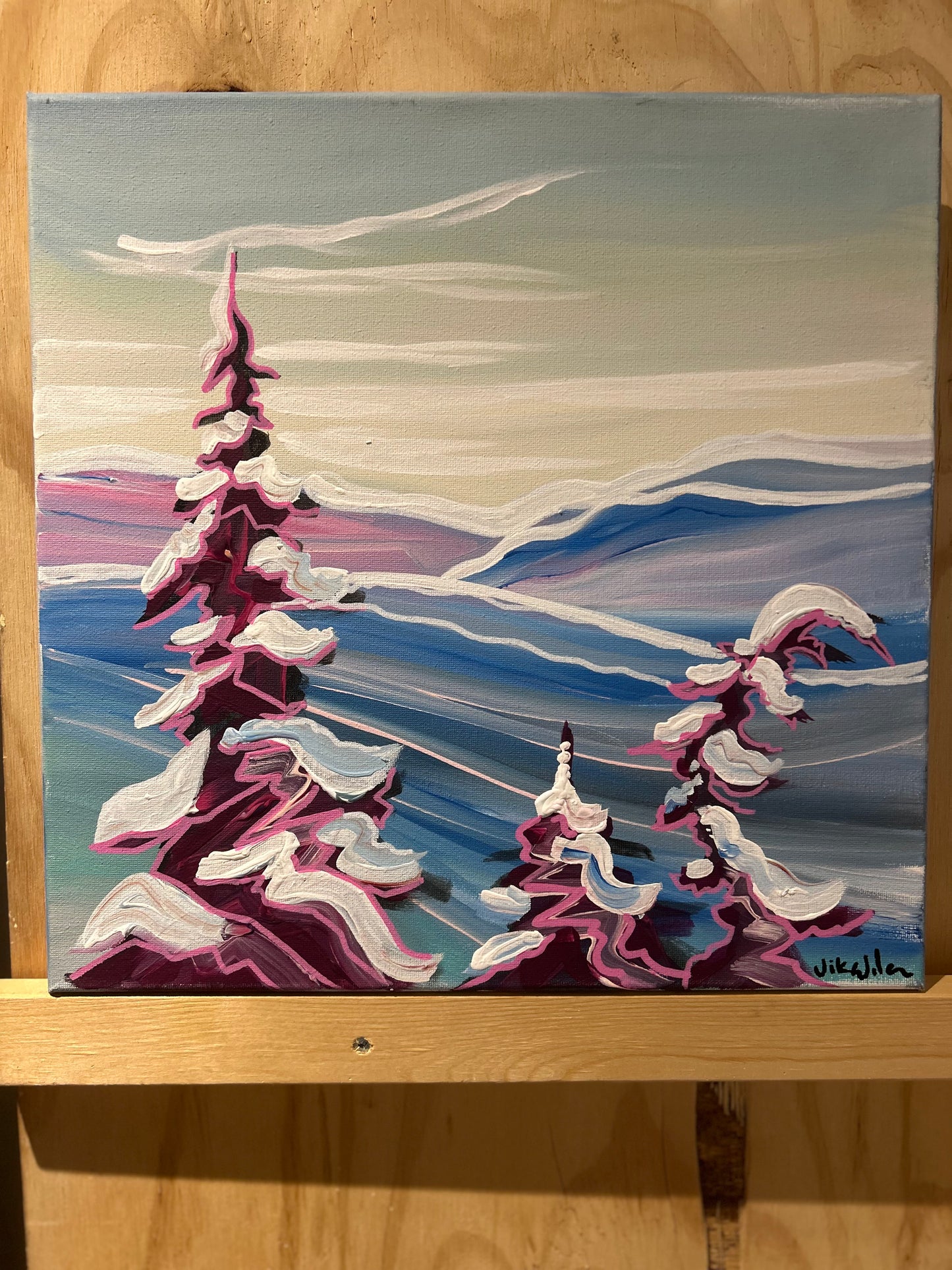 Tree top  - 12x12” Original