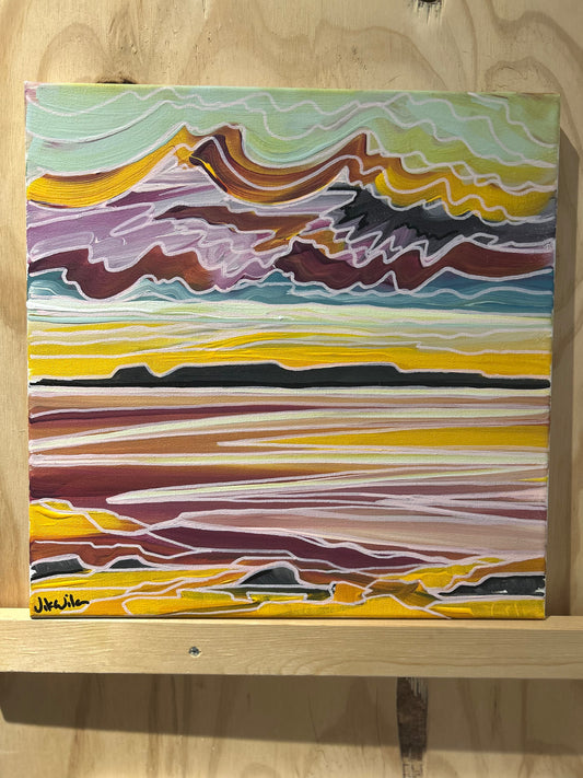 Sunrise - 12x12” Original