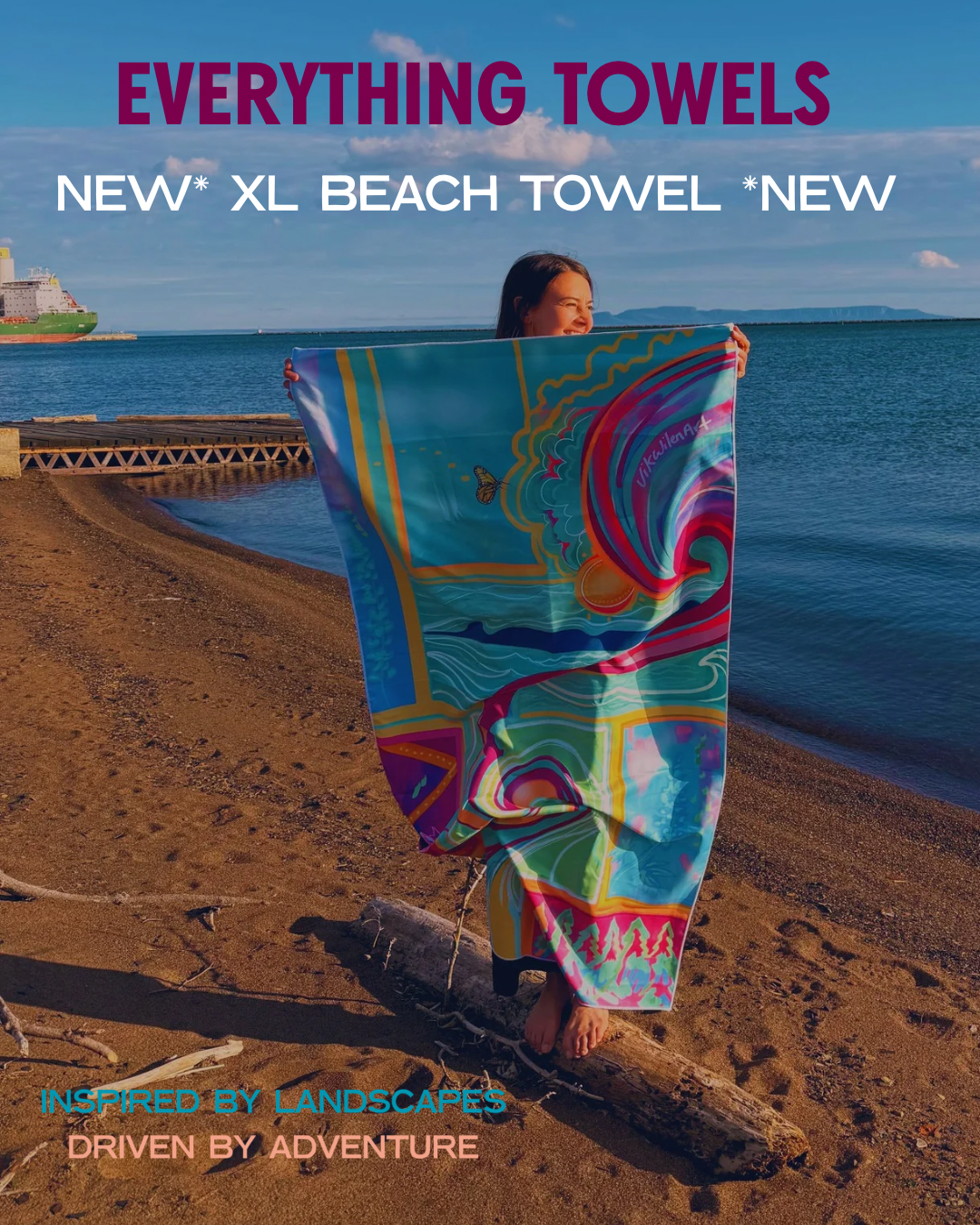 FREEDOM XL Beach Towel!