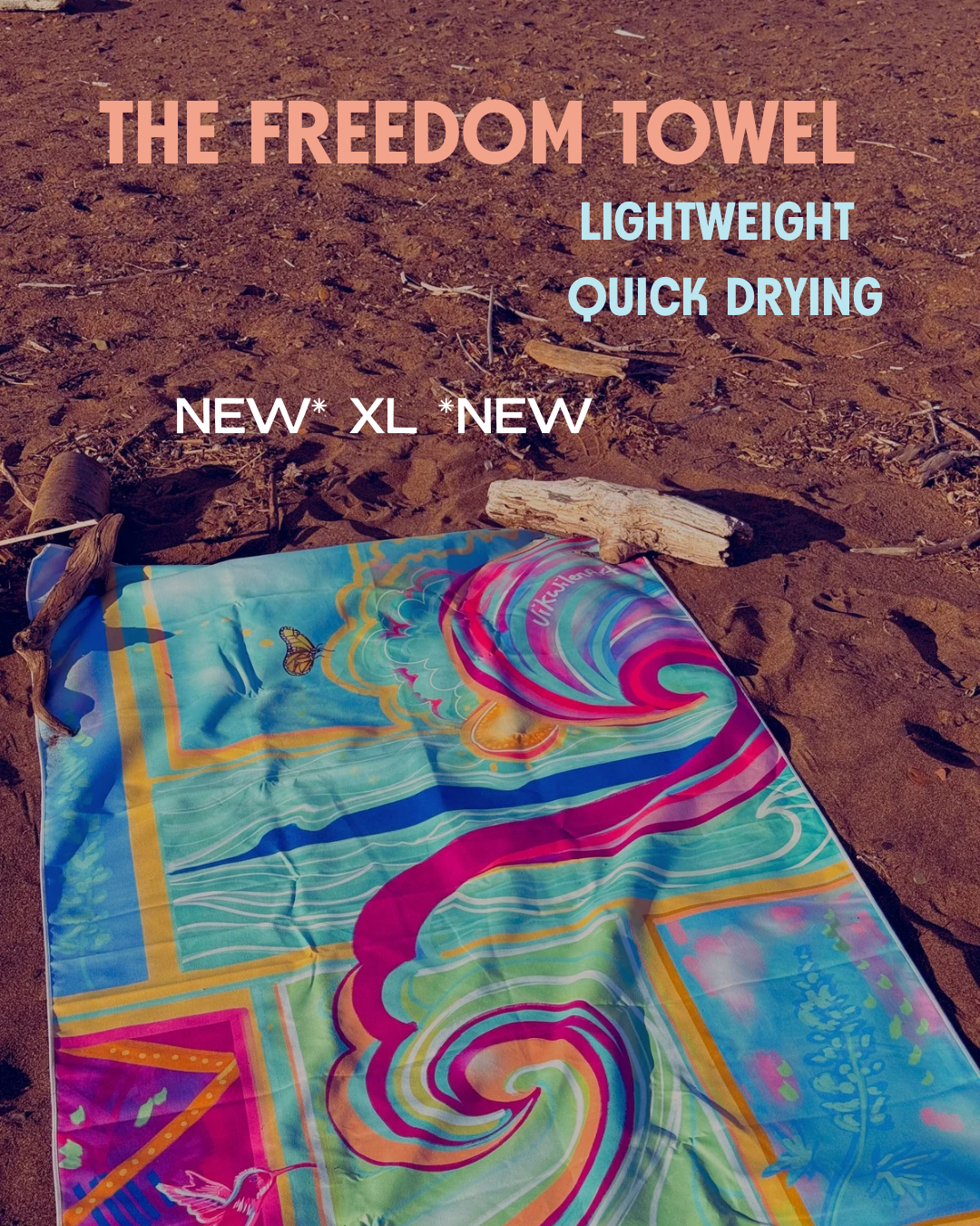 FREEDOM XL Beach Towel!