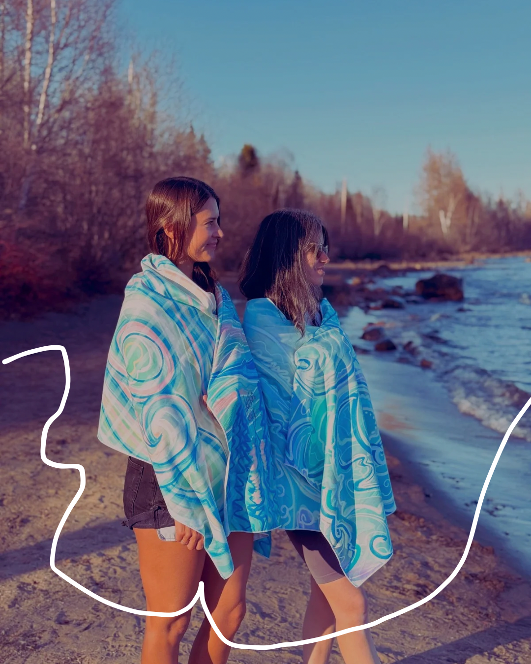 Sleeping Giant Travel Towel